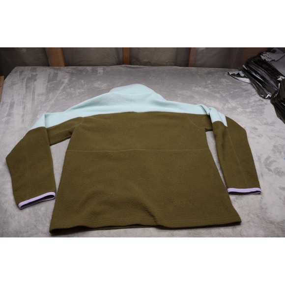 Cotopaxi Sweatshirt Womens Large Brown Abrazo 1/2 Zip Fleece Pullover Recycled - Picture 6 of 10